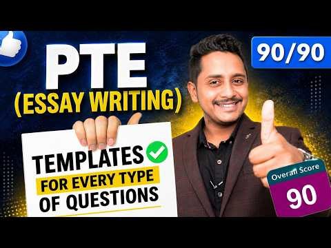 PTE Essay Writing Templates | Master Every Question Type (2026 Guide)