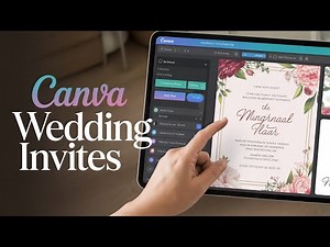 How to Design a Stunning Wedding Invitation in Canva (Step-by-Step)