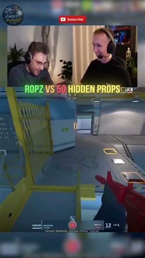 Ropz vs 50 Hidden Props in CS2 👀 #cs2 #csgo #cs2memes #prophunt #shorts