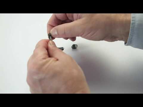How to mount a tulip dome on your hearing aid