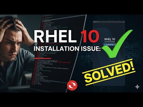 Redhat linux 10 installation issues