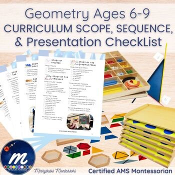 Montessori GEOMETRY CHECKLIST • Lower Elementary (Ages 6–9) • Full 3-Year Scope