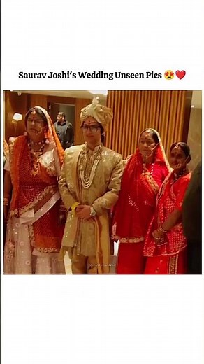 saurav joshi's wedding outfits 💗 #sauravjoshivlogs #piyushjoshi #triggeredinsaan #shortsfeed #trend
