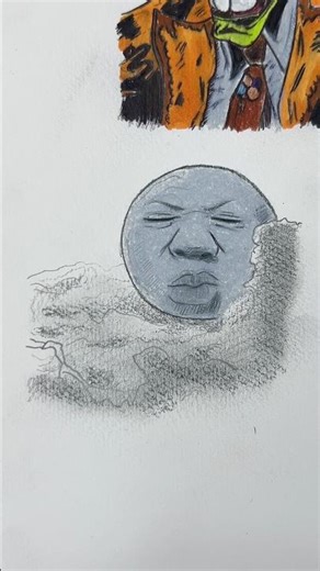 how to draw the moon#moon #draw #fyp #drawing