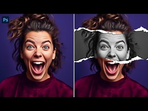 Paper Cutout Effect Tutorial - Photoshop Tutorial (QUICK & EASY)