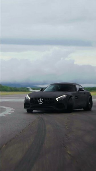 FULL SEND in the Mercedes AMG GT! 🔥 #bencollins #mercedes