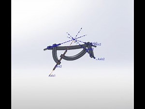 A SolidWorks Tutorial for Constructing a Spherical Four-Bar Mechanism