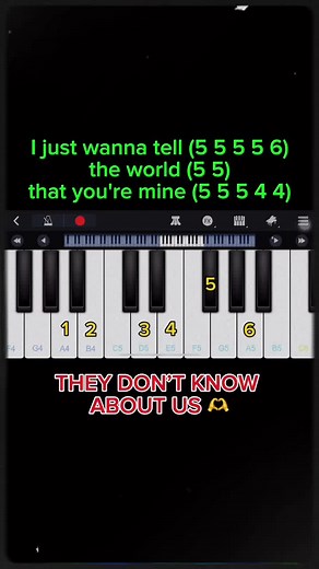 They Don’t Know About Us - Easy Piano Tutorial by One Direction
