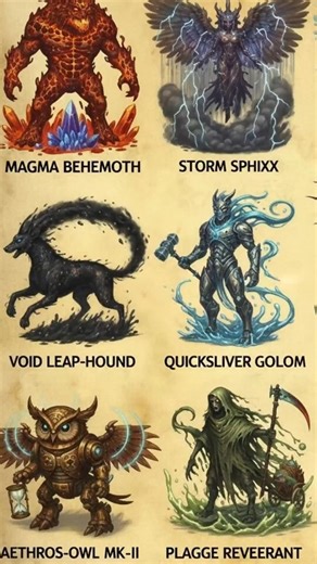 Ancient Myth of Elemental Beasts Unexplained