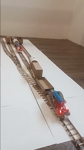 How to Make a Mini Cardboard Train with Your Own Hands | Part 2 DIY Motor Train #train