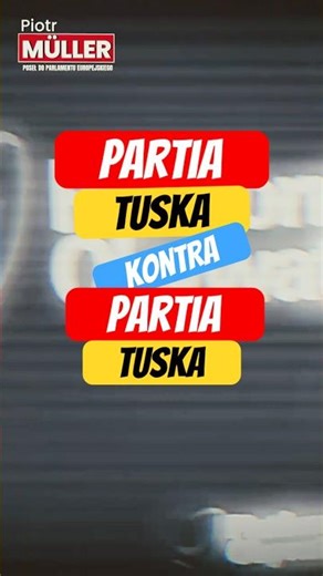 ABSURD! TUSK'S PARTY... IS FIGHTING TUSK'S PARTY!