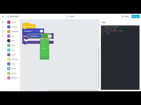 edublocks while loops