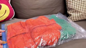 7 Pack Compression Bags For Travel, 2025 Upgrade Space Saver Bags For Luggage, Suitcase, Cruises and Airplane, Travel Essentials Vacuum Storage Bags No Vacuum Needed (7 Pack)