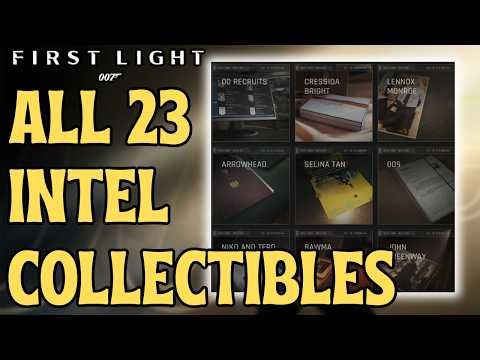 Every Intel Location in 007 First Light
