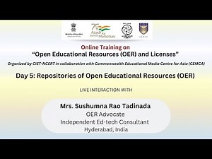 Day 5: Repositories of Open Educational Resources (OER)