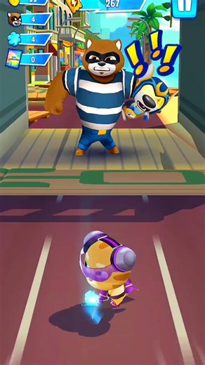 Talking Tom Hero Dash - All Characters Reversed Mode Game Video Funny Falls And Fails Moments