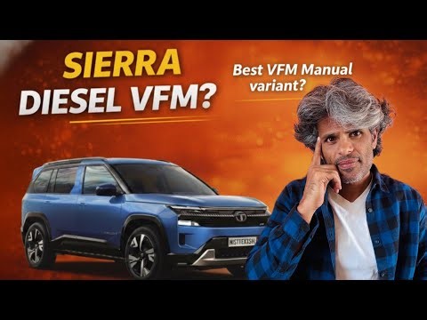 Tata Sierra Best Value for Money Variant | Diesel Manual Explained | ChanduViews |