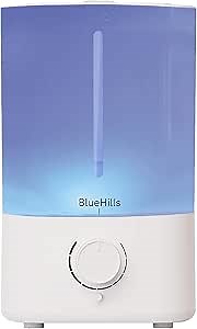 BlueHills Premium 5000 ML XL Essential Oil Diffuser Humidifier Large Room Huge Coverage Area 5 Liter Big Capacity High Mist Output 100 Hours Long Run Time Aroma Diffuser White G501