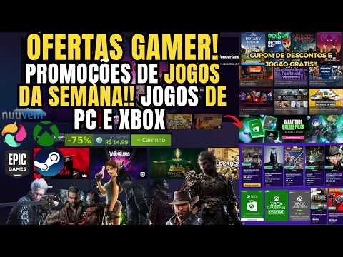 JOGOS BARATOS..OFERTAS ENEBA SEXTA DA SEMANA!! JOGOS PARA PC STEAM E XBOX NOTÍCIAS DA SEMANA!