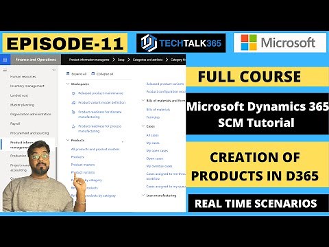 EPISODE 11 | How to create a new product in D365 Finance and Operations
