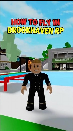 HOW TO FLY IN BROOKHAVEN RP #roblox #brookhaven