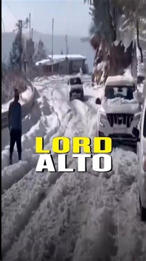 🫨 Lord Alto vs XUV 700 IN ❄️ SNOW