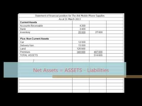 Statements of Financial Position