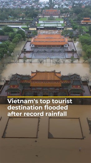 Record rainfall has caused severe flooding across central Vietnam, submerging UNESCO-world heritage site Imperial City of Hue. Thousands have been evacuated from the surrounding area due to risks from severe flooding and landslides. | Al Jazeera English