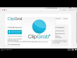 شرح برنامج ClipGrab للتحميل من اليوتيوب