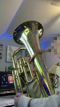 Merry Christmas! Jingle Bells! #band #brass #trending #youtubeshorts #shorts #trending #euphonium
