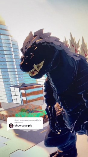Godzilla Ultima Showcase in Kaiju Universe Roblox