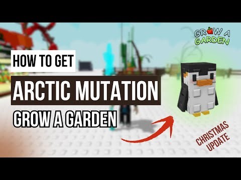 INSANE ARCTIC MUTATION 😱 - how to get Arctic mutation in Grow a Garden Roblox tutorial