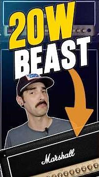 This 20W Marshall Sounds HUGE!