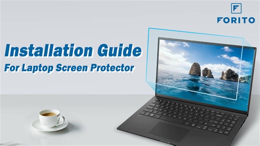 Watch laptop screen protector installation guide on Amazon Live