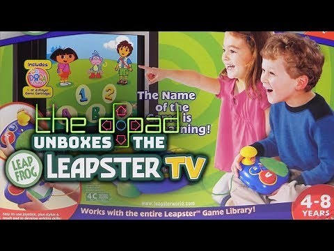 The D-Pad Unboxes the LeapFrog Leapster TV