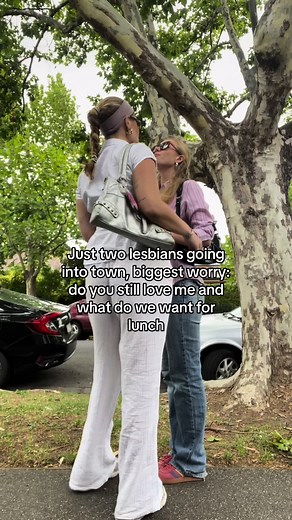 Two Lesbians Share Their Town Adventures