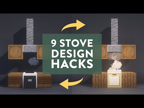 How to Make a Stove in 9 Different Ways (Minecraft Stove Designs)