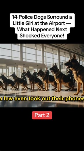 213K views · 4.6K reactions | P2 14 Police Dogs Surround a Little Girl at the Airport — What Happened Next Shocked Everyone! #storytime #learnontikok #truestory #foryou #tiktok | Unexplained Mysteries | Facebook