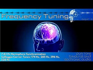 Dual 7.83 Hz Hemi Sync / Increase Flow State / Binaural & Isochronic Beats / Frequency Tuning