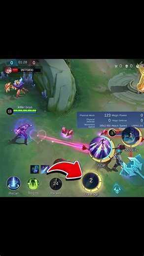 Gusion combo #totoral #mlbb