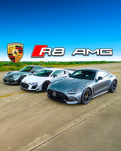 1.3M views · 22K reactions | Mercedes-AMG GT63 v Audi R8 GT v Porsche 911 Turbo S  | carwow | Facebook