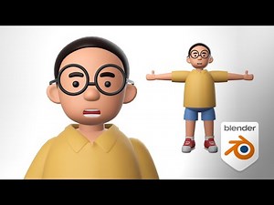Proses Pembuatan Karakter Animasi 3d di Blender
