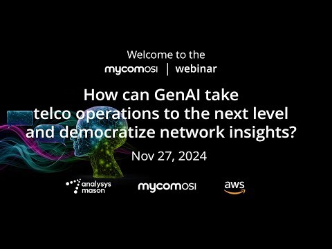 MYCOM OSI's GenAI Webinar | PM session