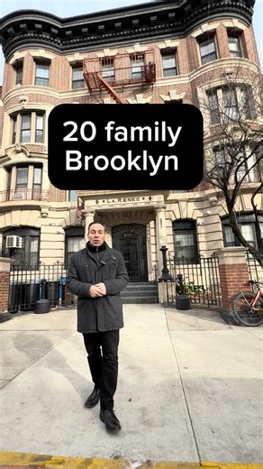 20 family brick Brooklyn building