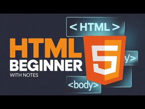 HTML Beginner Course Part 4 | Input , Select , Textarea &Buttons