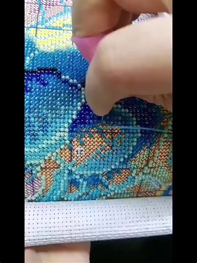 Guía de Cross Stitch Beadado: 11CT y Half Stitch
