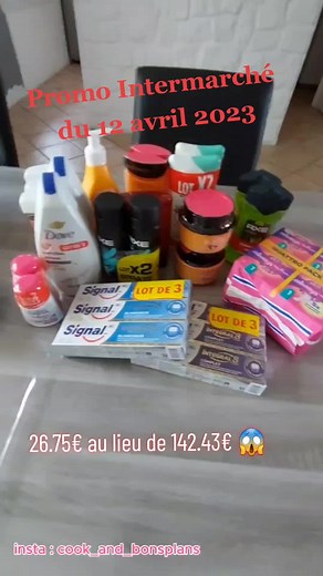 Retour de courses des promos à Intermarché, catalogue du 12 avril 2023. #promo #bonplan #promotion #avantagecarteintermarché #cartefidelité #bonplancourses #retourdecourses #Intermarché #inflation #economie #bondereduction #argent #monnaie #courses #famille #budget #budgetcourses #enveloppesbudgetaires