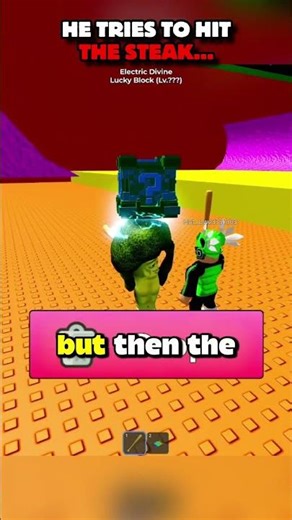 Bro Got A Electric Divine Lucky Block But Then This Happened 😭😱