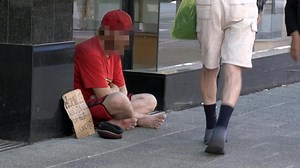 Perth beggars spark complaints