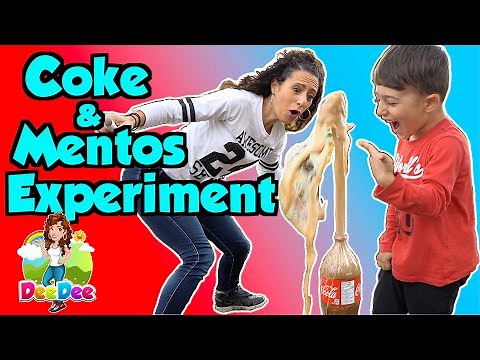 EASY Coke and Mentos Experiment
